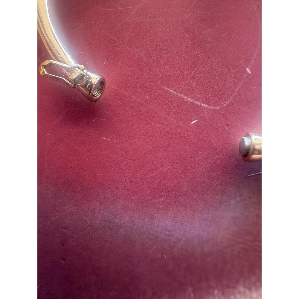 Kate Spade New York‎ Sailor Knot Bangle Bracelet Rose Gold Tone Hinged Clasp
